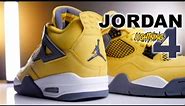 The Air Jordan 4 Lightning | Tour Yellow in 4K | Insane visuals!