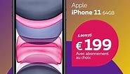 L'iPhone 11 pour 199 €