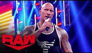 The Rock makes a surprise return to Raw: Raw highlights, Jan. 8, 2024