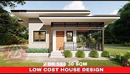 LOW COST HOUSE DESIGN 5X6 | 2 BEDROOMS 30 SQM | ARKIPEACE