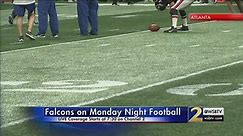 Falcons and Giants getting ready for 'Monday Night Football'