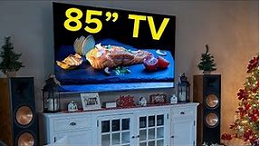 How to Install an 85" Hisense U7H TV the EASY WAY!