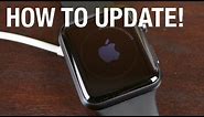 How to Update an Apple Watch