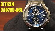 Citizen Eco-Drive Super Titanium Chronograph Watch CA0700-86L