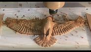 2M views CNC router CAN make $25,000 🤑 per month carving a 3D American bald eagle I CAN SHOW YOU HOW