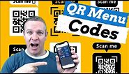 How to Create QR Menu Codes For Your Restaurant