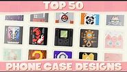 Top 50 Custom Phone Case Designs For Animal Crossing New Horizons!