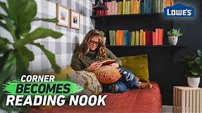 Transform a Corner Into a Reading Nook | Home Becomes (Ep 3)