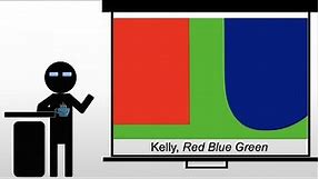 Kelly Red Blue Green