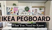 IKEA Skadis Organization Tips and Hacks - Wall Organization Accessories and Things You Should Know
