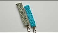 Crochet - Keychain Lanyard / Keyring Lanyard - Very Easy Pattern