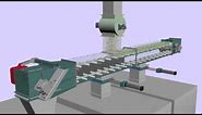 Chain Conveyor T-Belt MoveMaster Transporting Material in Two Directions