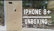 Apple iPhone 8 Plus GOLD Unboxing, Setup & What's New