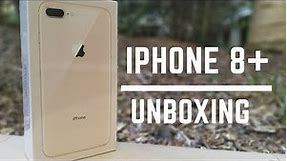 Apple iPhone 8 Plus GOLD Unboxing, Setup & What's New