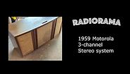 Full overhaul, 1959 Motorola Stereo system
