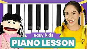 Easy Piano Lesson for Kids!