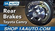 How to Replace Rear Drum Brakes 97-01 Toyota Camry