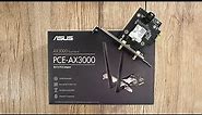 ASUS PCE-AX3000 | Unboxing