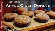 How to make Apple Cider Donuts! Delicious homemade donut recipe