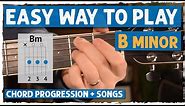 The Easy Way To Play Bm on Guitar For Beginners - Without Barre Chords!