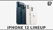Apple iPhone 12 lineup comparison