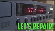 NAD 5440 Late 80s CD Player - Repair & Laser Replacement