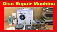 JFJ Easy Pro Disc Repair Machine - How to repair scratched discs...