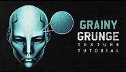 Grainy Grunge Texture Tutorial for Your Design | Photoshop 2023