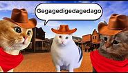 The Cowboy Cats sing ''Cotton Eye Joe" (Gegagedigedagedagо)