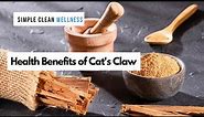 Health benefits of cat’s claw