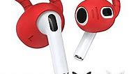 [5 Pairs] for AirPods 3 Ear Hooks Covers, WOFRO Anti-Slip Ear Tips Cover Soft Silicone Add Grip Sport Ear Wing Earbuds Accessories Compatible with AirPods 3rd Generation(5 Colors)