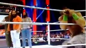 Video: John Cena Suffers Knee Injury On WWE RAW (2/24/14)
