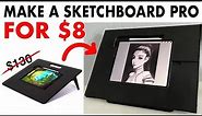 $8 Sketchboard Pro DIY | Sketchboard Pro Alternative | iPad Pro Drawing Stand Board | DIY Tutorial