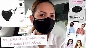 Victoria Secret Reusable and Washable Face Mask!