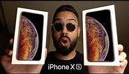 iPhone Xs and Xs Max UNBOXING and FIRST LOOK