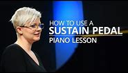 How To Use A Sustain Pedal - Piano Lesson (Pianote)