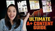 The ULTIMATE Amazon A+ Content Tutorial - Tips, Templates, Do's & Don'ts