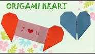 Origami Heart with Message - Origami Easy