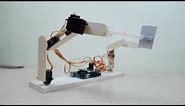 How to make Micro Servo Robotic arm arduino based simple DIY