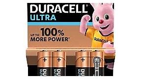 Duracell Ultra Power AA Batteries 4 Pack