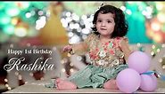 1st Birthday Highlight 2022 || Rashika || Ridhi Films
