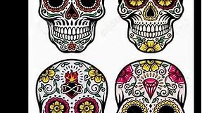 Mexican Sugar Skull Tattoo Design and Meaning