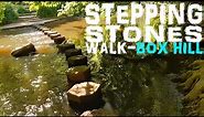STEPPING STONES Walk - Box Hill - Surrey - England (4k)