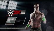 WWE 2K15 MENU Options and Roster