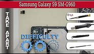 How to disassemble 📱 Samsung Galaxy S9 SM-G960 Take apart Tutorial