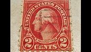 2 cents Washington stamp some worth up to 15000 US dollars