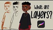 How To Use Layers / FOR BEGINNERS / Procreate