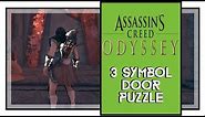 Assassin's Creed Odyssey How To Open 3 Symbol Door The Weight of Starta Quest.