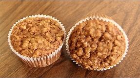 Vegan Apple Muffins Recipe - Vegan Oatmeal Muffin Recipe