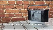 soundmaster RCD1770AN Portable FM / DAB Radio & CD Player
